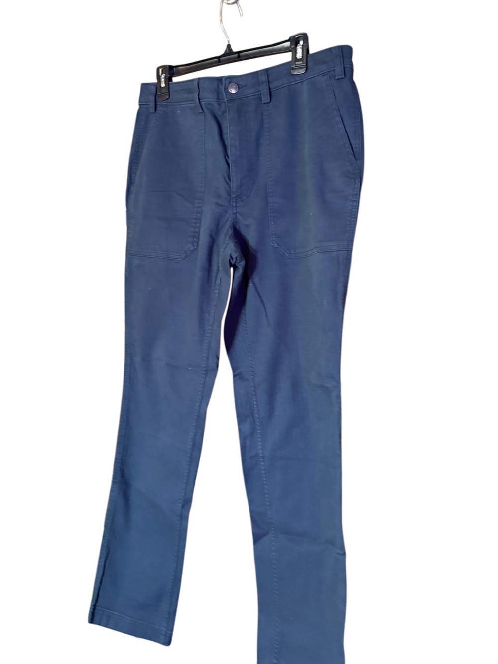 Duluth Trading Co Navy Straight Women's Chinos